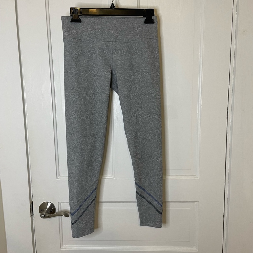 Marine Layer Mia Sport Legging in Heather Grey Athletic Athleisure Compression